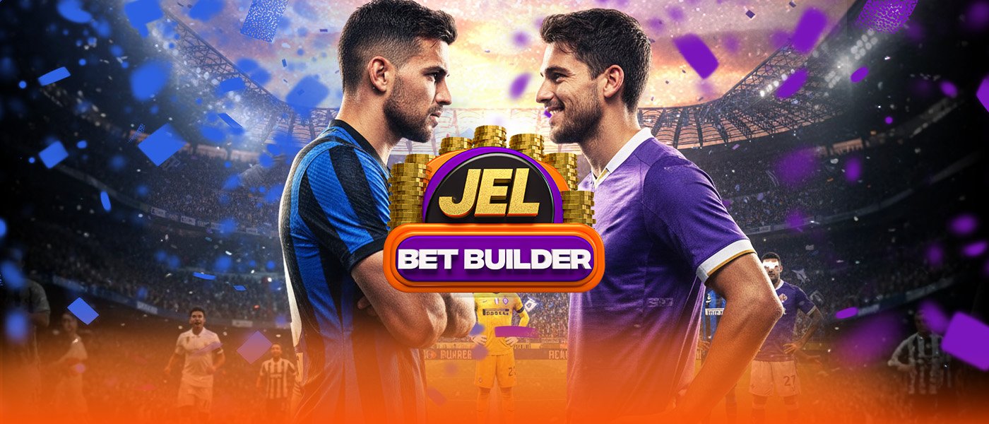Inter vs Fiorentina con +691 de cuota mejorada en la Serie A con Bet Builder JEL