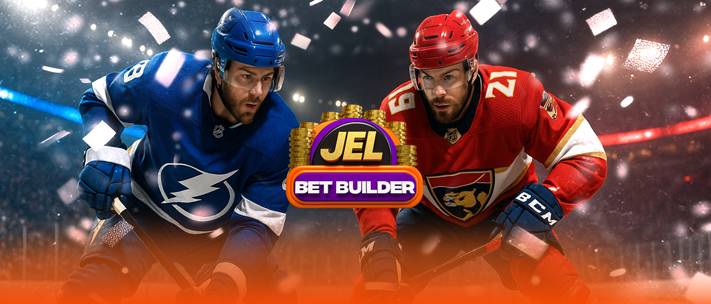 Lightning vs Panthers | +1250 en cuota mejorada con Bet Builder JEL en el derbi de Florida