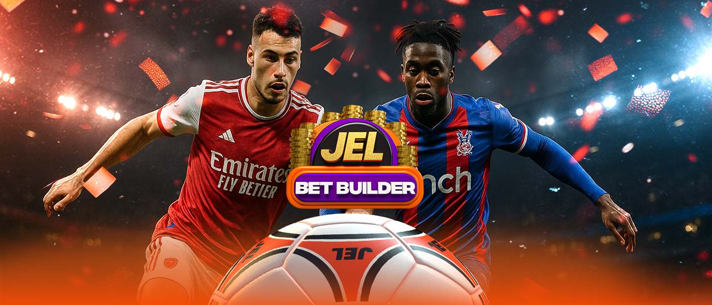 Arsenal vs. Crystal Palace | +2100 de Cuota mejorada en Bet Builder de JEL en la EFL Cup