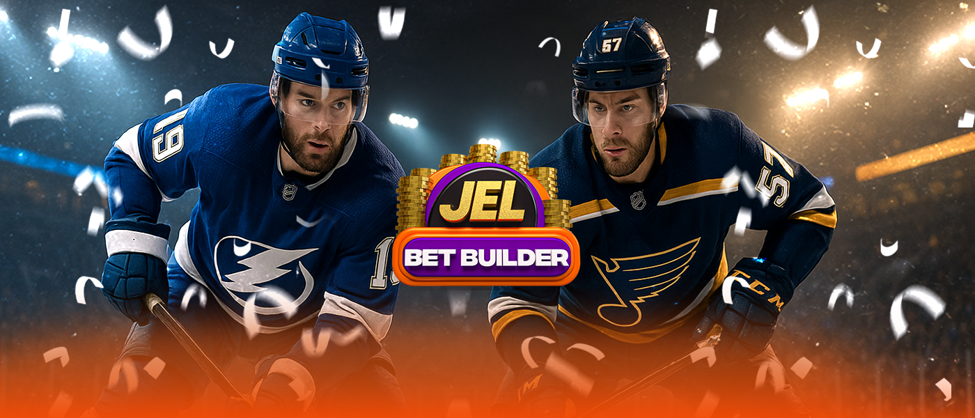 TB Lightning vs SL Blues con +1050 de cuota mejorada: gana con Bet Builder JEL en la NHL