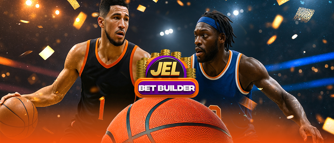 Suns vs Knicks: Ritmo controlado y estrellas bajo presión en el Bet Builder JEL de la NBA